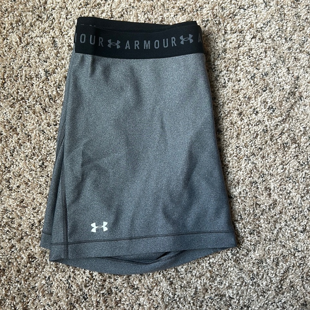 Grey Under Amour compression short
